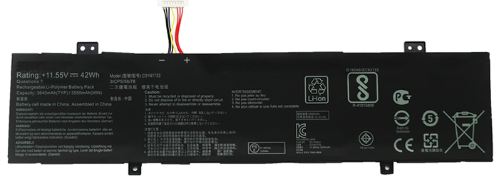 Sostituzione Batteria per laptop OEM per ASUS VivoBook-Flip-14-TP412UA Sostituzione Batteria per laptop ASUS OEM per VivoBook-Flip-14-TP412UA