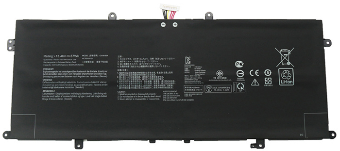 Sostituzione Batteria per laptop OEM per ASUS C41N1904 Sostituzione Batteria per laptop ASUS OEM per C41N1904