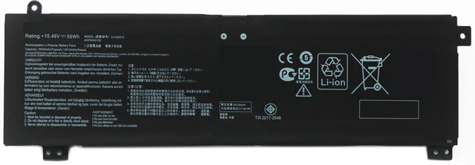 Sostituzione Batteria per laptop OEM per ASUS ROG-Strix-G17-FX507ZR Sostituzione Batteria per laptop ASUS OEM per ROG-Strix-G17-FX507ZR