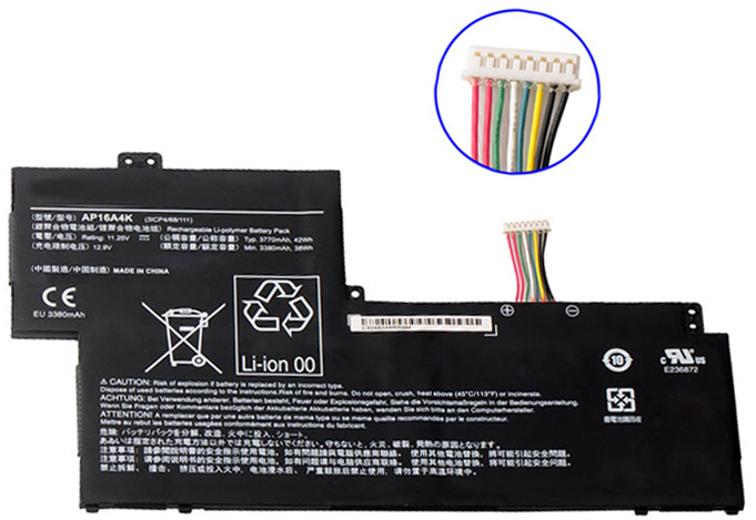Sostituzione Batteria per laptop OEM per ACER Swift-1-SF113-31-P57A Sostituzione Batteria per laptop ACER OEM per Swift-1-SF113-31-P57A