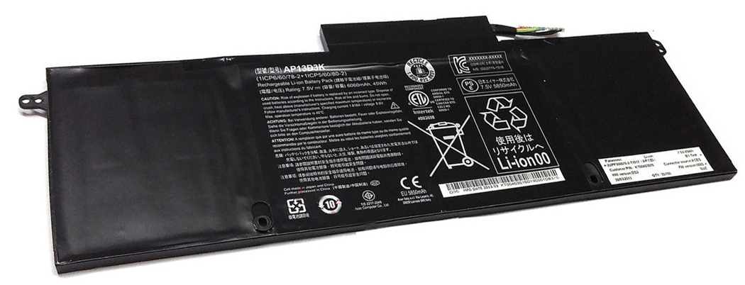 Sostituzione Batteria per laptop OEM per ACER 1ICP5/60/80-2 Sostituzione Batteria per laptop ACER OEM per 1ICP5/60/80-2