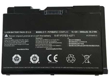 Sostituzione Batteria per laptop OEM per CLEVO P751ZM Sostituzione Batteria per laptop CLEVO OEM per P751ZM