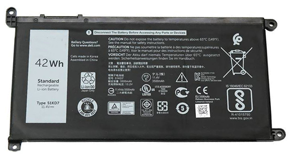 Sostituzione Batteria per laptop OEM per Dell Chromebook-11-3189 Sostituzione Batteria per laptop Dell OEM per Chromebook-11-3189