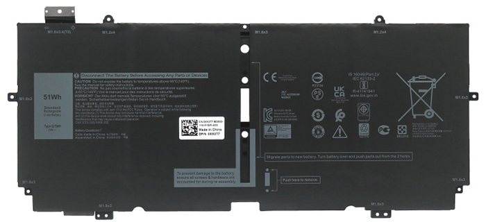 Sostituzione Batteria per laptop OEM per Dell XPS-13-7390-2-in-1-Series Sostituzione Batteria per laptop Dell OEM per XPS-13-7390-2-in-1-Series