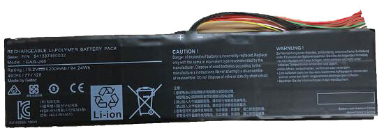 Sostituzione Batteria per laptop OEM per GIGABYTE Aero-15-Series Sostituzione Batteria per laptop GIGABYTE OEM per Aero-15-Series