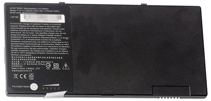 Sostituzione Batteria per laptop OEM per GETAC 3ICP6/51/61 Sostituzione Batteria per laptop GETAC OEM per 3ICP6/51/61