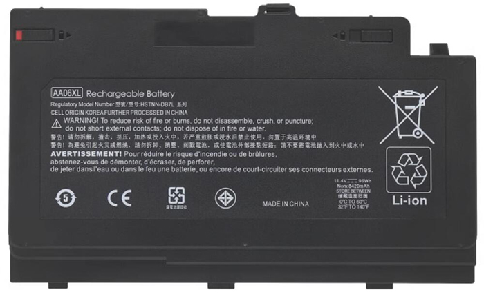 Sostituzione Batteria per laptop OEM per HP ZBOOK-17-G4-2VY08UC Sostituzione Batteria per laptop HP OEM per ZBOOK-17-G4-2VY08UC
