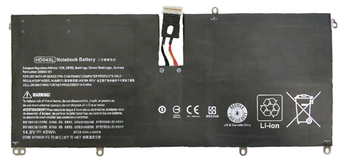 Sostituzione Batteria per laptop OEM per HP Ultrabook-13-2095ca-CTO Sostituzione Batteria per laptop HP OEM per Ultrabook-13-2095ca-CTO