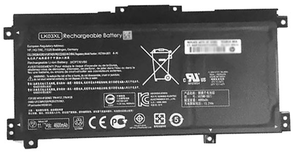 Sostituzione Batteria per laptop OEM per HP Envy-17-AE175NZ Sostituzione Batteria per laptop HP OEM per Envy-17-AE175NZ