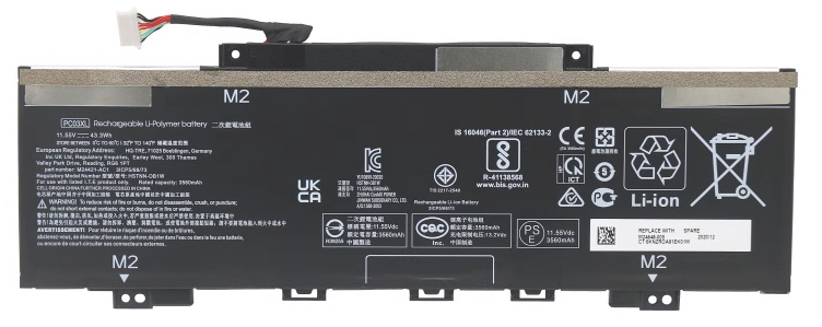 Sostituzione Batteria per laptop OEM per HP Pavilion-x360-15-ER0776NZ Sostituzione Batteria per laptop HP OEM per Pavilion-x360-15-ER0776NZ