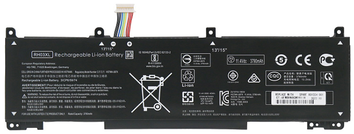 Sostituzione Batteria per laptop OEM per HP M01524-2B1 Sostituzione Batteria per laptop HP OEM per M01524-2B1