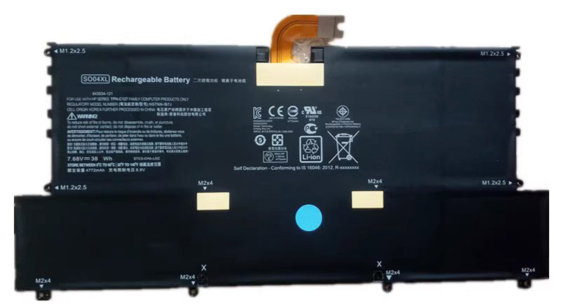 Sostituzione Batteria per laptop OEM per HP Spectre-13-V016TU Sostituzione Batteria per laptop HP OEM per Spectre-13-V016TU