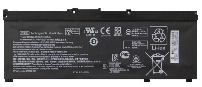 Sostituzione Batteria per laptop OEM per HP Gaming-15-cx0076TX Sostituzione Batteria per laptop HP OEM per Gaming-15-cx0076TX
