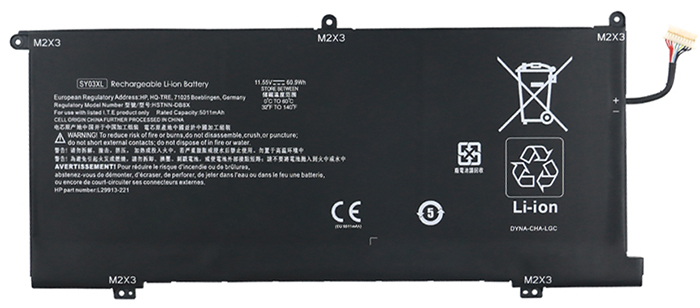 Sostituzione Batteria per laptop OEM per HP HSTNN-DB8X Sostituzione Batteria per laptop HP OEM per HSTNN-DB8X