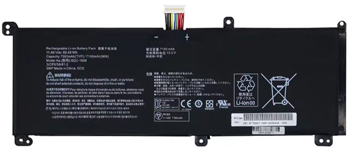 Sostituzione Batteria per laptop OEM per THUNDEROBOT 911-Pro Sostituzione Batteria per laptop THUNDEROBOT OEM per 911-Pro