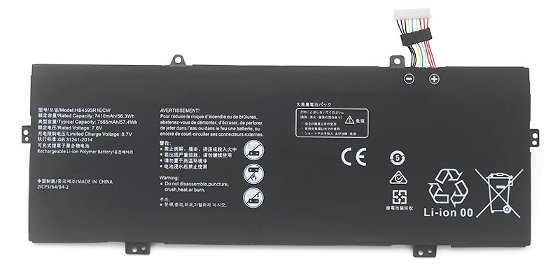 Sostituzione Batteria per laptop OEM per HUAWEI MACHD-WFE9 Sostituzione Batteria per laptop HUAWEI OEM per MACHD-WFE9