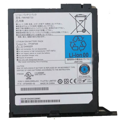 Sostituzione Batteria per laptop OEM per FUJITSU CP384585-02 Sostituzione Batteria per laptop FUJITSU OEM per CP384585-02