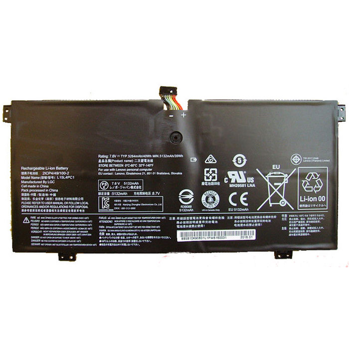 Sostituzione Batteria per laptop OEM per LENOVO Yoga-710-11IKB(80V60009CK) Sostituzione Batteria per laptop LENOVO OEM per Yoga-710-11IKB(80V60009CK)