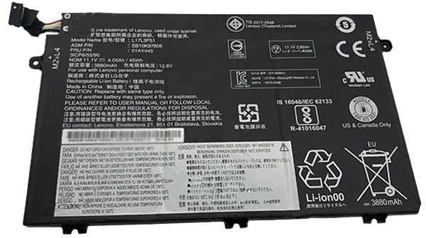 Sostituzione Batteria per laptop OEM per LENOVO ThinkPad-E490-Series Sostituzione Batteria per laptop LENOVO OEM per ThinkPad-E490-Series