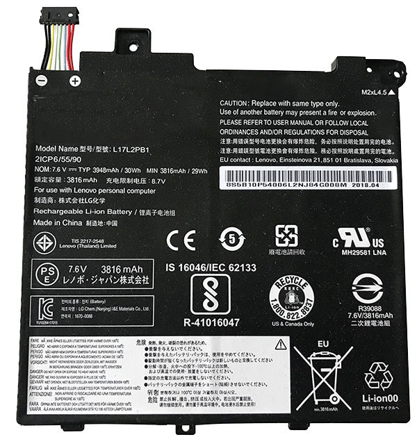 Sostituzione Batteria per laptop OEM per LENOVO 5B10P54001 Sostituzione Batteria per laptop LENOVO OEM per 5B10P54001