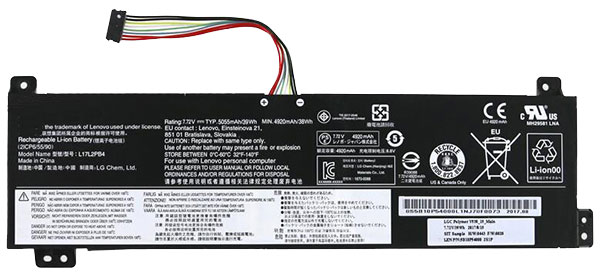 Sostituzione Batteria per laptop OEM per LENOVO L17C2PB4 Sostituzione Batteria per laptop LENOVO OEM per L17C2PB4