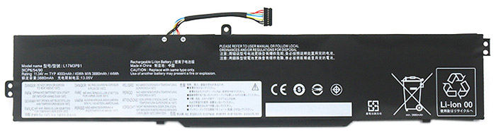 Sostituzione Batteria per laptop OEM per LENOVO L17D3PB0 Sostituzione Batteria per laptop LENOVO OEM per L17D3PB0