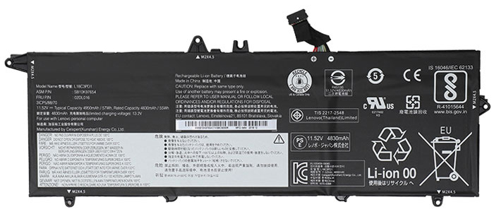 Sostituzione Batteria per laptop OEM per LENOVO L18M3PD2 Sostituzione Batteria per laptop LENOVO OEM per L18M3PD2