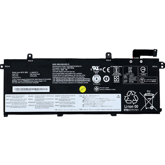 Sostituzione Batteria per laptop OEM per LENOVO ThinkPad-T490-20N3S02L00 Sostituzione Batteria per laptop LENOVO OEM per ThinkPad-T490-20N3S02L00