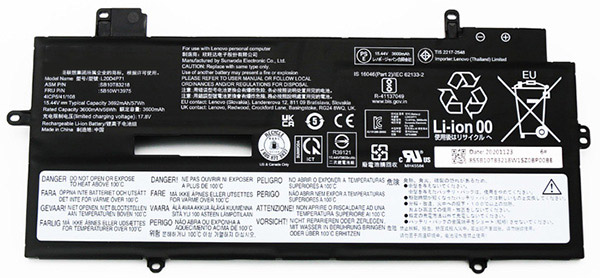 Sostituzione Batteria per laptop OEM per LENOVO ThinkPad-X1-Carbon-9th-Gen Sostituzione Batteria per laptop LENOVO OEM per ThinkPad-X1-Carbon-9th-Gen