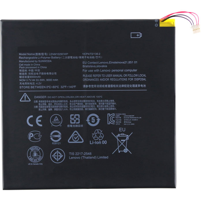 Sostituzione Batteria per laptop OEM per LENOVO MIIX-310-10ICR Sostituzione Batteria per laptop LENOVO OEM per MIIX-310-10ICR