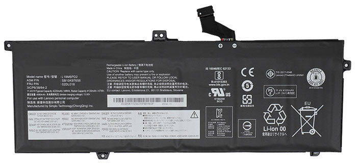 Sostituzione Batteria per laptop OEM per LENOVO ThinkPad-X390 Sostituzione Batteria per laptop LENOVO OEM per ThinkPad-X390
