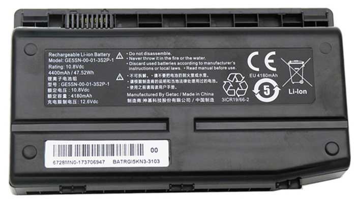 Sostituzione Batteria per laptop OEM per MECHREVO X6Ti-E3-Series Sostituzione Batteria per laptop MECHREVO OEM per X6Ti-E3-Series