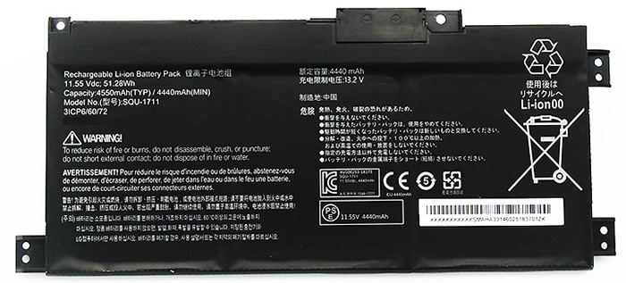 Sostituzione Batteria per laptop OEM per THUNDEROBOT G7000M Sostituzione Batteria per laptop THUNDEROBOT OEM per G7000M