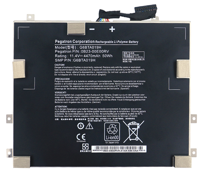 Sostituzione Batteria per laptop OEM per WACOM 2DTH-W1310-Tablet Sostituzione Batteria per laptop WACOM OEM per 2DTH-W1310-Tablet