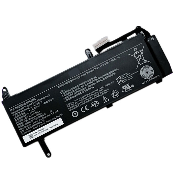 Sostituzione Batteria per laptop OEM per XIAOMI GTX1060-Intel-I7 Sostituzione Batteria per laptop XIAOMI OEM per GTX1060-Intel-I7