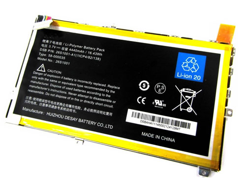 Sostituzione Batteria per laptop OEM per AMAZON 58-000035 Sostituzione Batteria per laptop AMAZON OEM per 58-000035