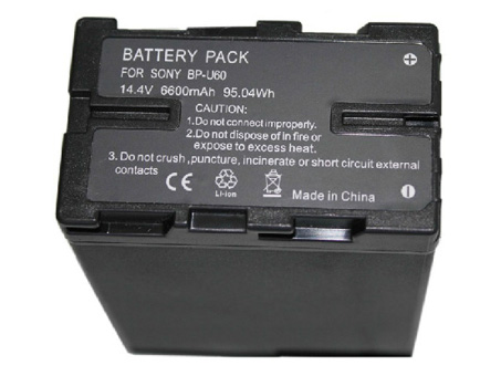 Sostituzione Videocamere Batteria OEM per SONY BP-U60 Sostituzione Videocamere Batteria SONY OEM per BP-U60